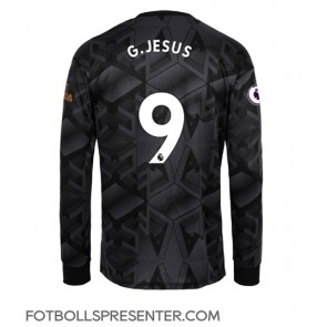 Arsenal Gabriel Jesus #9 Borta Matchtröja 2022-23 Långärmad